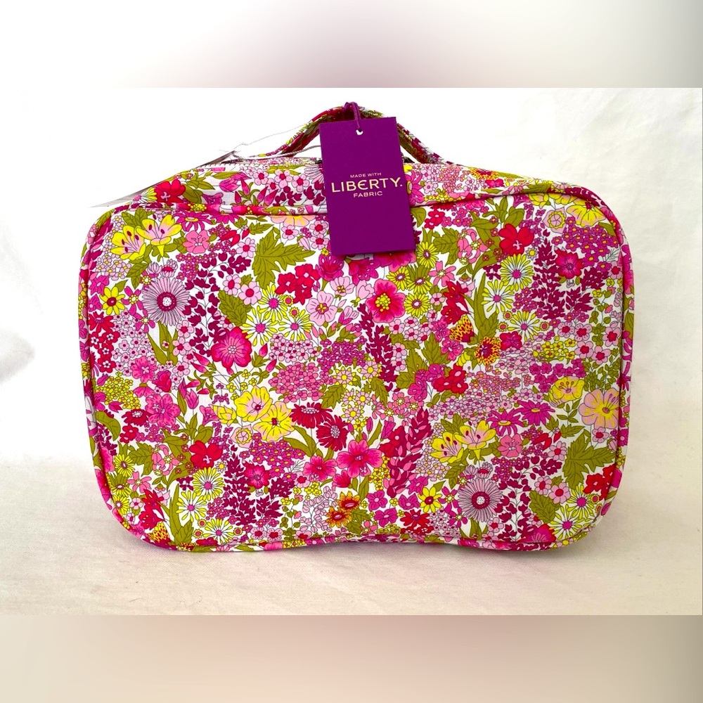 Jacadi Paris PETIT BOUQUET LIBERTY OF LONDON VALISETTE Toiletry Bag NEW NWT
